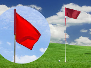 Golf Flags – Many Colors, Custom Printed
