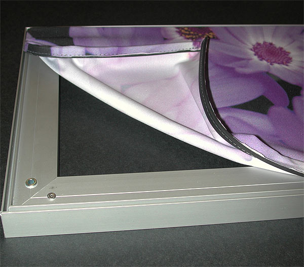 fabric frame flower