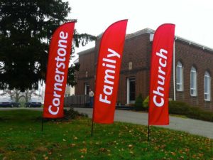 Flutter Flags for Churches, Schools and Storefronts