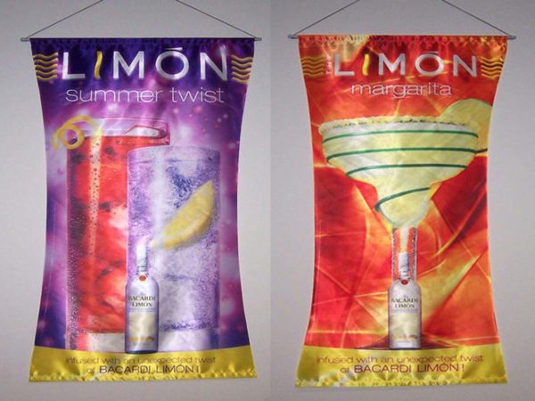 custom hanging banners